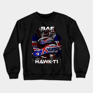 BAE Systems Hawk T1 RAF advanced trainer Aircraft Crewneck Sweatshirt